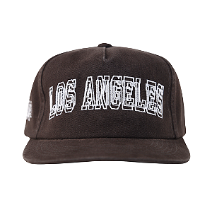OMA DESIGN STUDIOS - Boné Los Angeles 2D "Preto Estonado" -NOVO-