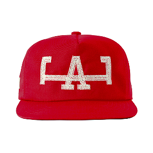 OMA DESIGN STUDIOS - Boné LA Chain Stitch "Vermelho" -NOVO-