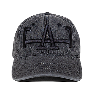 OMA DESIGN STUDIOS - Boné Denim Los Angeles "Preto" -NOVO-