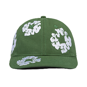 DENIM TEARS - Boné The Cotton Wreath "Verde" -NOVO-
