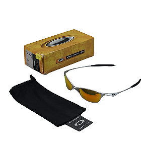 OAKLEY - Óculos Wiretap "Silver-Fire" -VINTAGE-