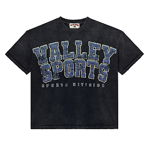 VALE LIVES FOREVER - Camiseta Sport Division "Cinza" -NOVO-