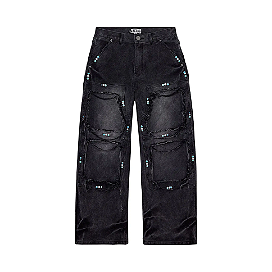 VALE LIVES FOREVER - Calça Gem Painters "Preto" -NOVO-