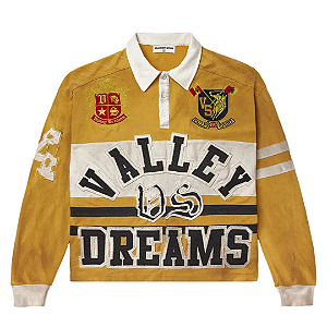 VALE LIVES FOREVER - Camisa Dreams Rugby "Amarelo" -NOVO-