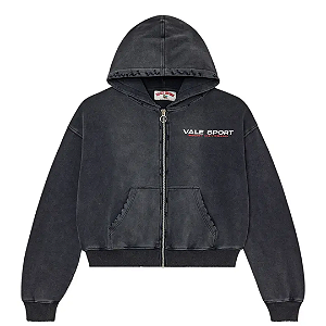 VALE LIVES FOREVER - Moletom Staple Zip Up "Preto" -NOVO-