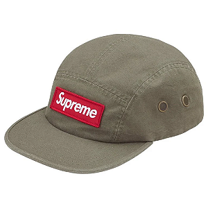 SUPREME - Boné Military Camp SS26 "Olive" -NOVO-