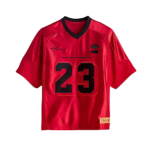 LEVI'S x JORDAN - Camiseta Football "Vermelho" -NOVO-
