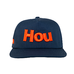 OMA DESIGN STUDIOS - Boné HOU "Marinho/Laranja" -NOVO-