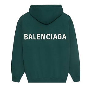 BALENCIAGA - Moletom Back Logo Print "Verde" -NOVO-