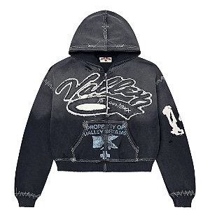 VALE LIVES FOREVER - Moletom Religion Zip Up "Preto" -NOVO-