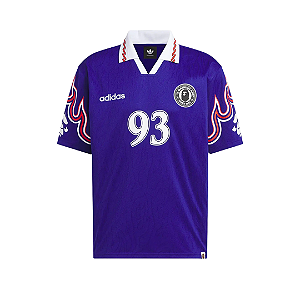 ADIDAS X BAPE- Camiseta Jersey Flame "Azul" -NOVO-