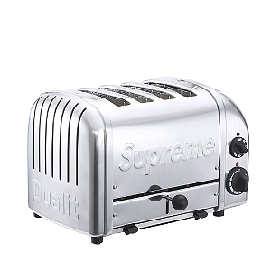 SUPREME x DUALIT -Torradeira 4-Slice "Prata" -NOVO-