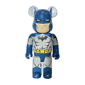 MEDICOM TOY - Boneco Bearbrick 400% Batman Hush "Batman Blue Version" -NOVO-