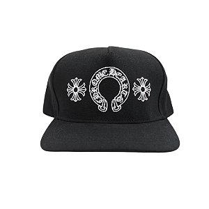 CHROME HEARTS - Boné Horseshoe "Preto" -NOVO-