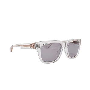 CHROME HEARTS - Óculos De Sol Box Officer "Clear" -NOVO-