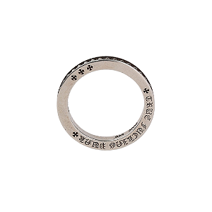 CHROME HEARTS - Anel Big True Fucking Punk 2009 "Prata 925" -NOVO-