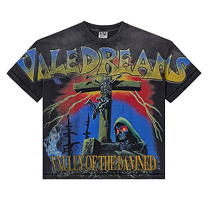 VALE LIVES FOREVER - Camiseta Damned Big "Cinza" -NOVO-