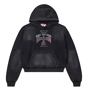 VALE LIVES FOREVER - Moletom Chopper Pullover "Preto" -NOVO-