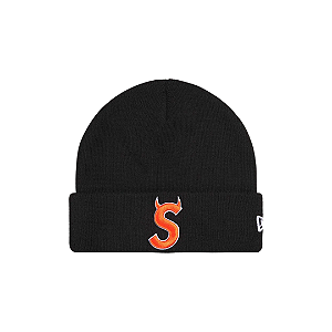 SUPREME x NEW ERA - Touca Devil S Logo "Preto" -NOVO-