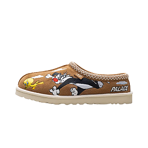 UGG x PALACE x LOONEY TUNES - Slipper (39,5 BR/8 US) "Chestnut" -NOVO-