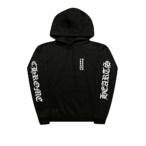 CHROME HEARTS - Moletom Monogram Horseshoe Logo "Preto" -NOVO-