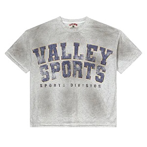 VALE LIVES FOREVER - Camiseta Sports Division "Cinza" -NOVO-