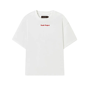 NUDE PROJECT - Camiseta 9-5 "Branco" -NOVO-