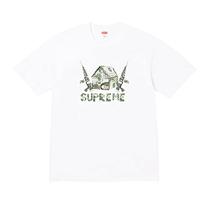SUPREME - Camiseta Origami "Branco" -NOVO-