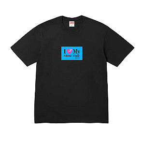 SUPREME - Camiseta Alone Time "Preto" -NOVO-