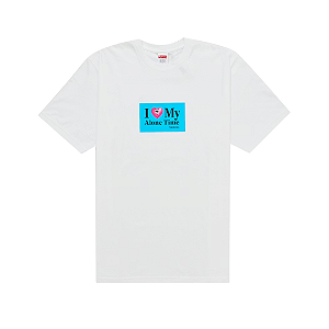 SUPREME - Camiseta Alone Time "Branco" -NOVO-