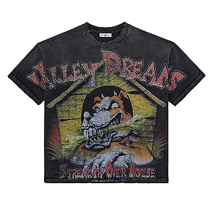 VALE LIVES FOREVER - Camiseta Doghouse Bling "Preto" -NOVO-