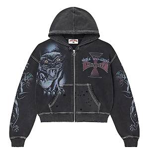 VALE LIVES FOREVER - Moletom Hardy Boys Zip Up "Preto" -NOVO-