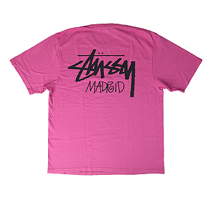 STUSSY - Camiseta Madri "Rosa" -NOVO-