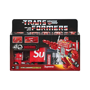 SUPREME x TRANSFORMERS - G1 Optimus Prime Figure "Vermelho" -NOVO-