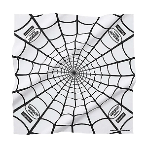 SUPREME x VANSON LEATHERS - Bandana Spider-Man "Branco" -NOVO-