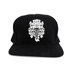 CHROME HEARTS - Boné Dagger Denim Baseball "Preto" -NOVO-