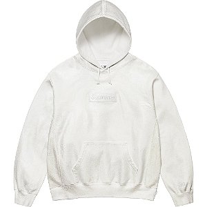 SUPREME x MAISON MARGIELA - Moletom Foil Box Logo "Branco" -NOVO-