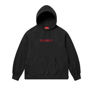 SUPREME x SWAROVSKI - Moletom Motion Logo "Preto" -NOVO-