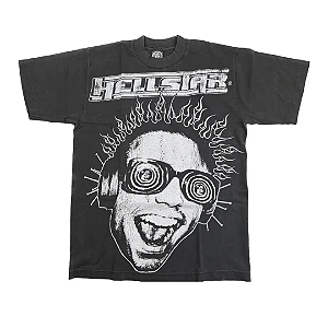 HELLSTAR - CAMISETA FACE "PRETO" -NOVO-