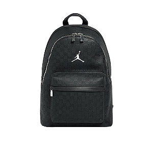 JORDAN - Mochila Monogram "Preto/Prata" -NOVO-