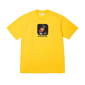 SUPREME x WU-TANG CLAN - Camiseta RZA "Amarelo" -NOVO-