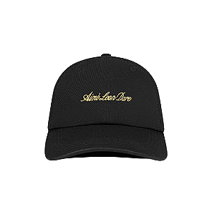AIMÉ LEON DORE - Boné Washed Script "Preto" -NOVO-