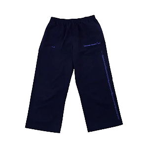TRAVIS SCOTT x FRAGMENT x NIKE - Calça Tokyo Windbreaker "Azul Escuro" -NOVO-