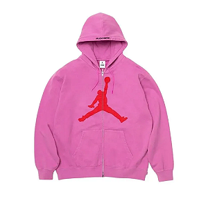 SUPREME x JORDAN - Moletom SS26 "Rosa" -NOVO-