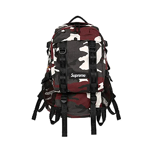 SUPREME - Mochila SS26 "Vermelho Camo" -NOVO-