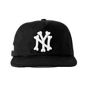 OMA DESIGN STUDIOS - Boné NY Bones "Preto" -NOVO-