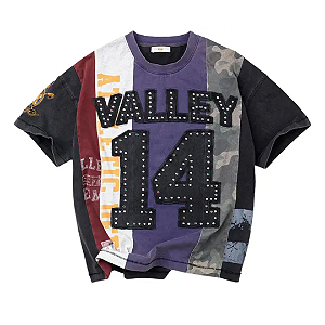 VALE LIVES FOREVER - Camiseta Chopped "Multicor" -NOVO-