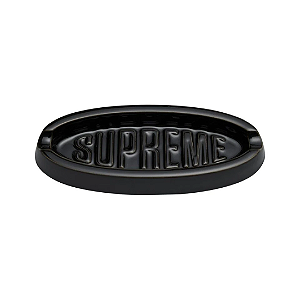 SUPREME - Cinzeiro Oval "Preto" -NOVO-