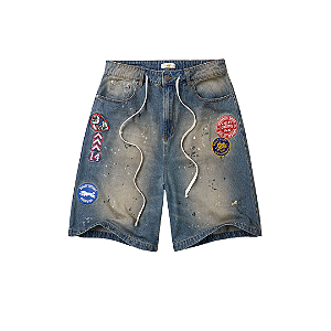 VALE LIVES FOREVER - Bermuda Paradise Jorts "Azul" -NOVO-