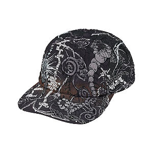SUPREME - Boné Wombat Embroidered Mesh Back 6-Panel "Preto" -NOVO-